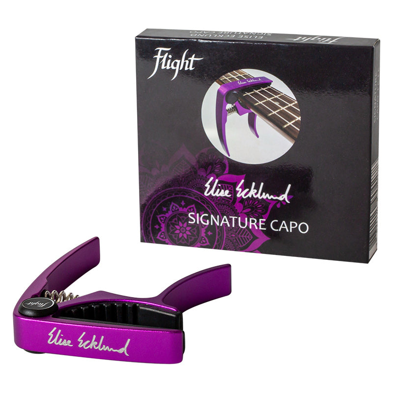 Flight FC-EE Elise Ecklund Signature Ukulele Capo with Free Shipping