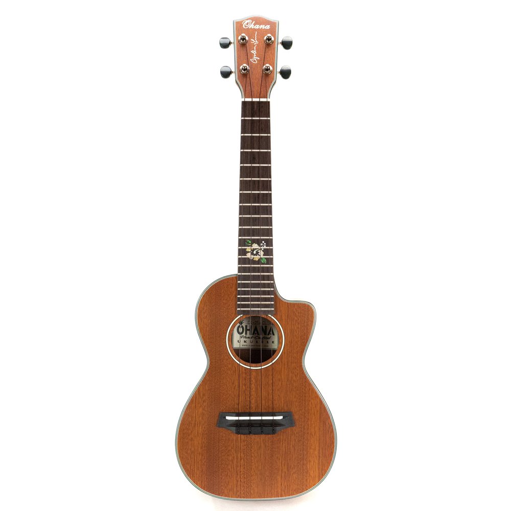Ohana CK-25C-CL Cynthia Lin Signature Series Concert Ukulele Free Shipping, Free Lesson, Free Gigbag, Extras Pack Ukulele Trading Co Australia