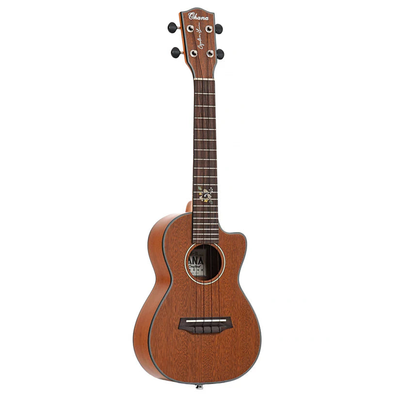 Ohana CK-25CE-CL Cynthia Lin Signature Series Electric Concert Ukulele Ukulele trading co australia