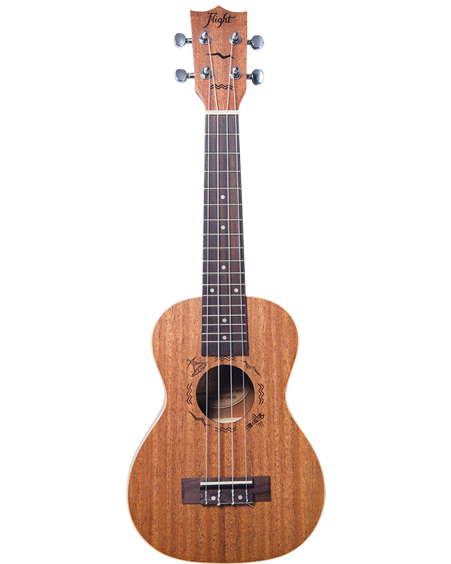 Flight DUC323 Concert Ukulele Mahogany with Bag and Free Shipping