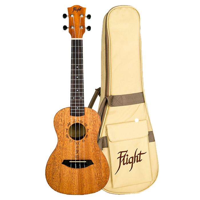 Flight DUC373 Mahogany Concert Ukulele with Bag
