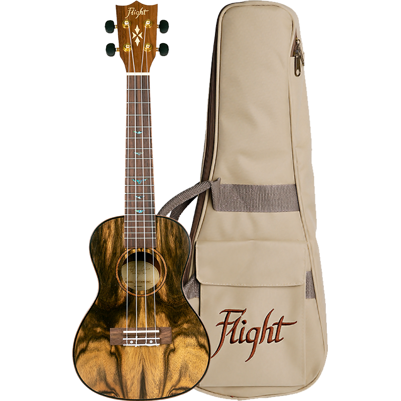 Joining our Supernatural series, this uke makes it even harder to choose between our exotic beauties! Flight DUC430 Dao Concert Ukulele with Bag and Free Shipping