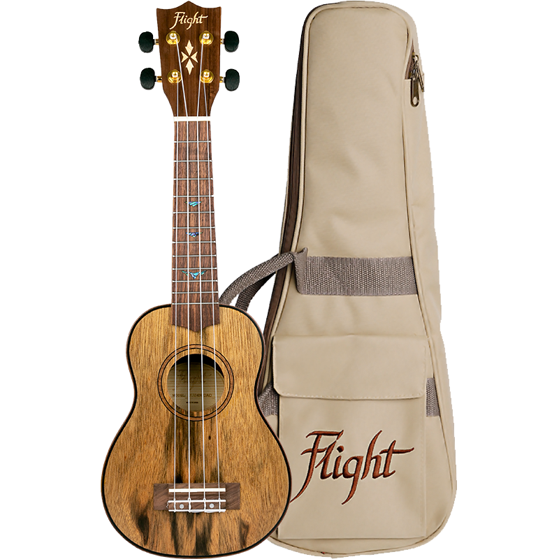Joining our Supernatural series, this uke makes it even harder to choose between our exotic beauties! Flight DUS430 Dao Soprano Ukulele with Bag and Free Shipping