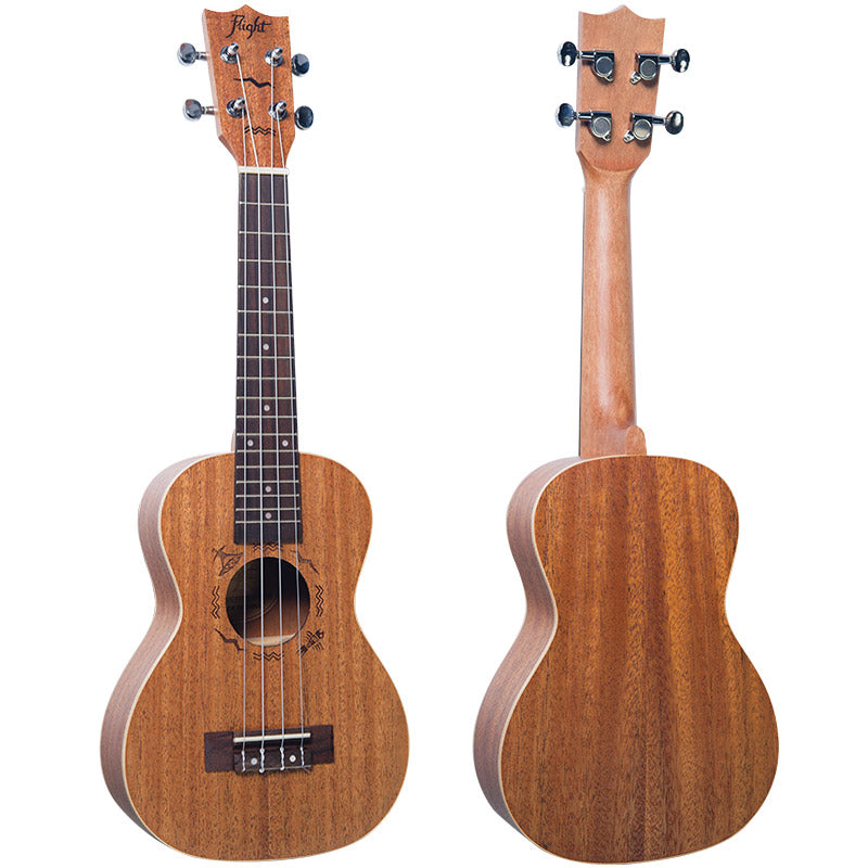 The Flight DUC323 is a concert-sized ukulele made from laminate mahogany, giving it a warm and resonant sound. Flight DUC323 Concert Ukulele Mahogany with Bag and Free Shipping.