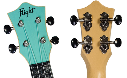 Flight TUS35 ABS Travel Soprano Ukulele Light Blue TUS35LB Durable ABS Body with Laminate Linden Top