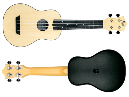 Flight TUS35NA Natural Travel Soprano Ukulele ABS Body with Linden Top Durable Weather-Resistant Travel Ukulele Australia