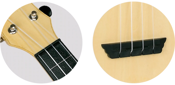 Flight TUS35NA Natural Travel Soprano Ukulele ABS Body with Linden Top Durable Weather-Resistant Travel Ukulele Australia