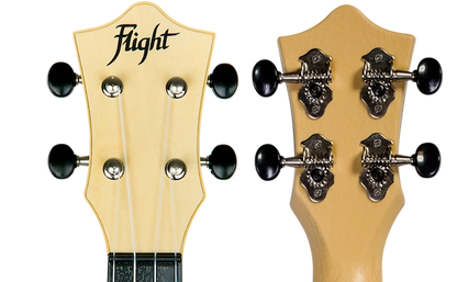 Flight TUS35NA Natural Travel Soprano Ukulele ABS Body with Linden Top Durable Weather-Resistant Travel Ukulele Australia