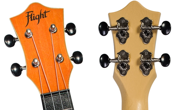 Flight TUS35OR ABS Travel Soprano Ukulele Orange Durable Plastic Body with Linden Top Travel Ukulele Australia