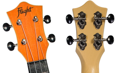 Flight TUS35OR ABS Travel Soprano Ukulele Orange Durable Plastic Body with Linden Top Travel Ukulele Australia