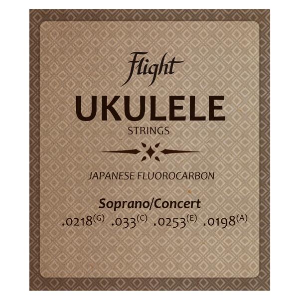 Flight Ukulele Strings - Soprano/Concert Free Shipping Japanese Fluorocarbon