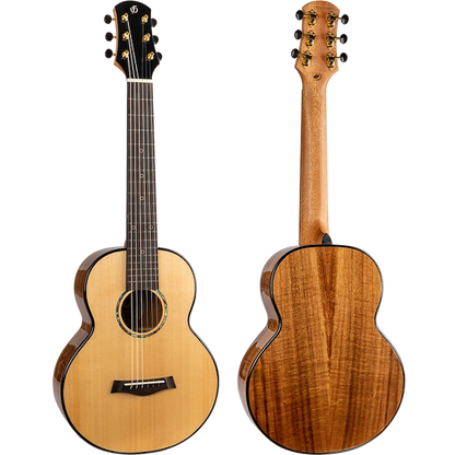 Flight GUT850 Guitarlele with solid spruce top and acacia body