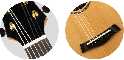 Flight GUT850 Guitarlele with solid spruce top and acacia body