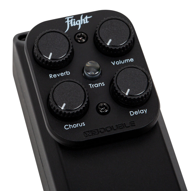 Flight Soundwave Pickup System Add it to any ukulele for increased Acoustic Volume + Three onbaord effects, Reverb, Delay and Chorus.