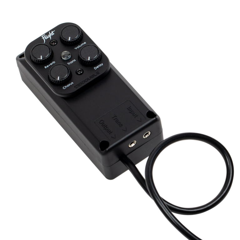 Flight Soundwave Baritone Ukulele with Soundwave Effects Pickup DUB38MAHSW