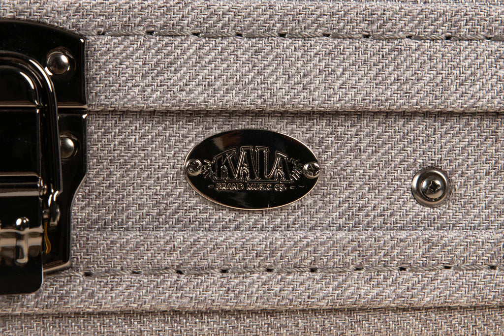 Revelator Tenor official Gray Tweed Archtop Hard Case. Now available in Australia. Premium impact protection &amp; classic style GTT-AT Ukulele Trading Co Australia 