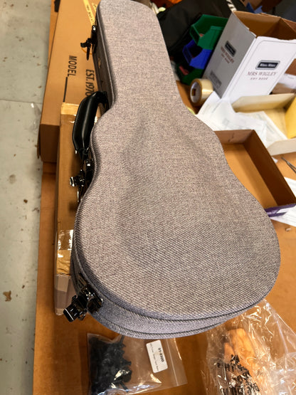 Revelator Tenor official Gray Tweed Archtop Hard Case. Now available in Australia. Premium impact protection &amp; classic style GTT-AT Ukulele Trading Co Australia 