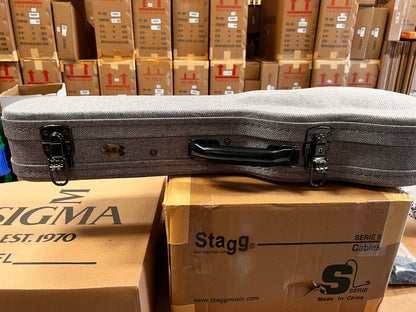Revelator Tenor official Gray Tweed Archtop Hard Case. Now available in Australia. Premium impact protection &amp; classic style GTT-AT Ukulele Trading Co Australia 