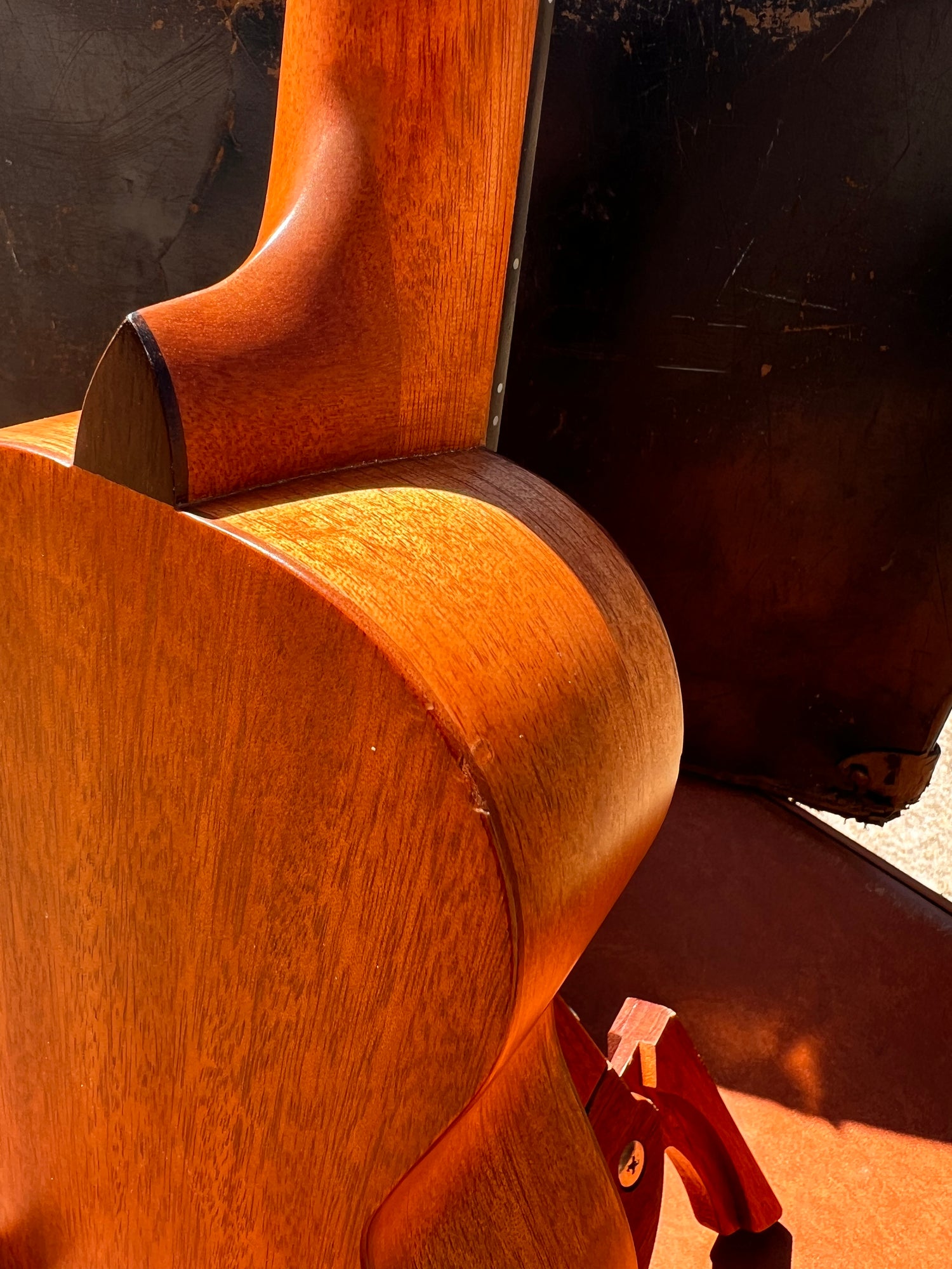 Secondhand Pono NSD Solid Mahogany Soprano Ukulele, Ebony Fingerboard &amp; Bridge, Gloss Finish Australia used item