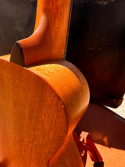 Secondhand Pono NSD Solid Mahogany Soprano Ukulele, Ebony Fingerboard &amp; Bridge, Gloss Finish Australia used item