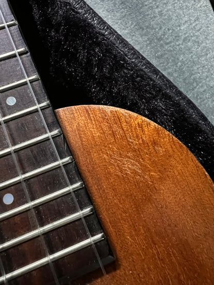 Secondhand Pono NSD Solid Mahogany Soprano Ukulele, Ebony Fingerboard &amp; Bridge, Gloss Finish Australia used item