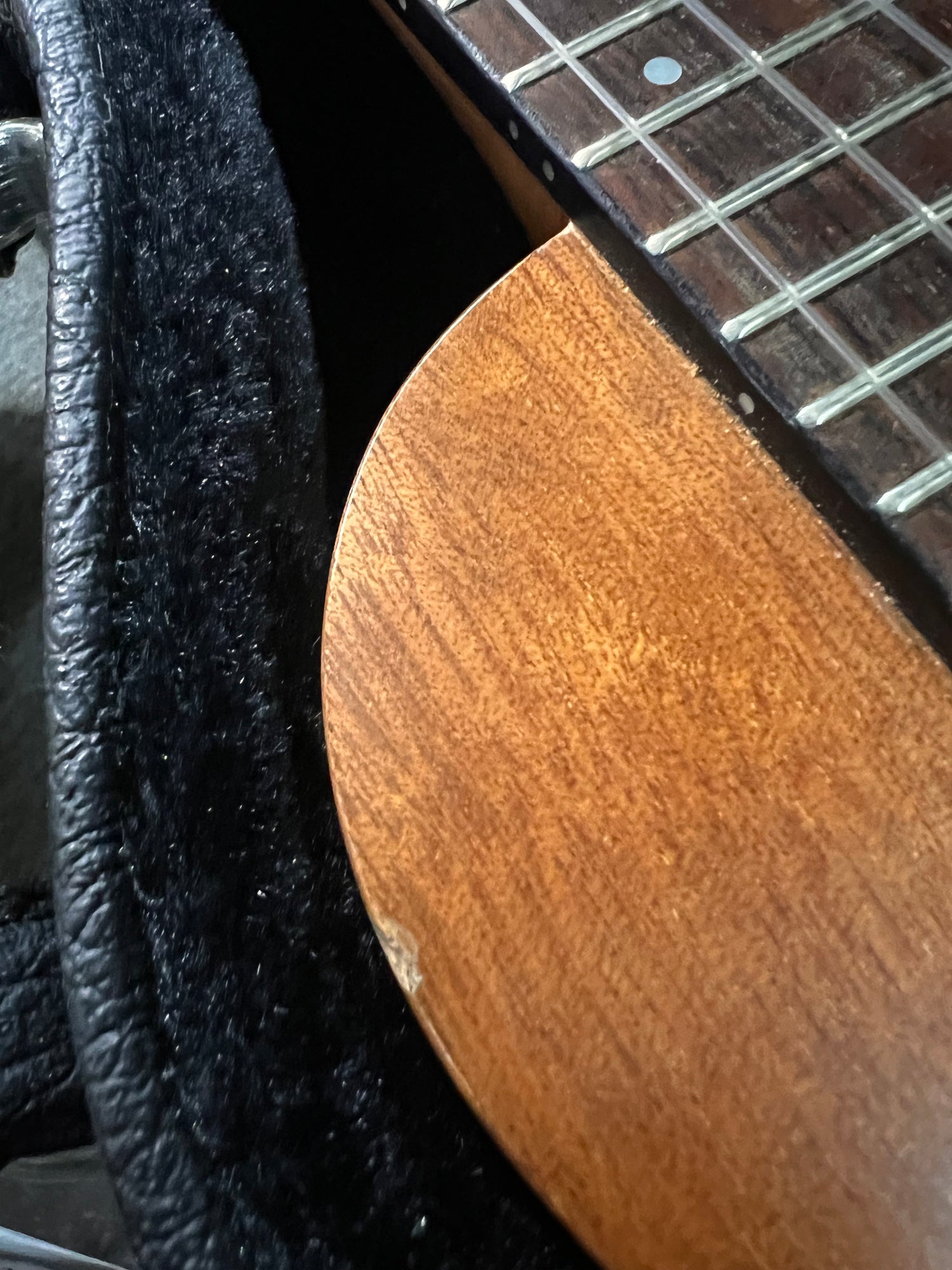 Secondhand Pono NSD Solid Mahogany Soprano Ukulele, Ebony Fingerboard &amp; Bridge, Gloss Finish Australia used item