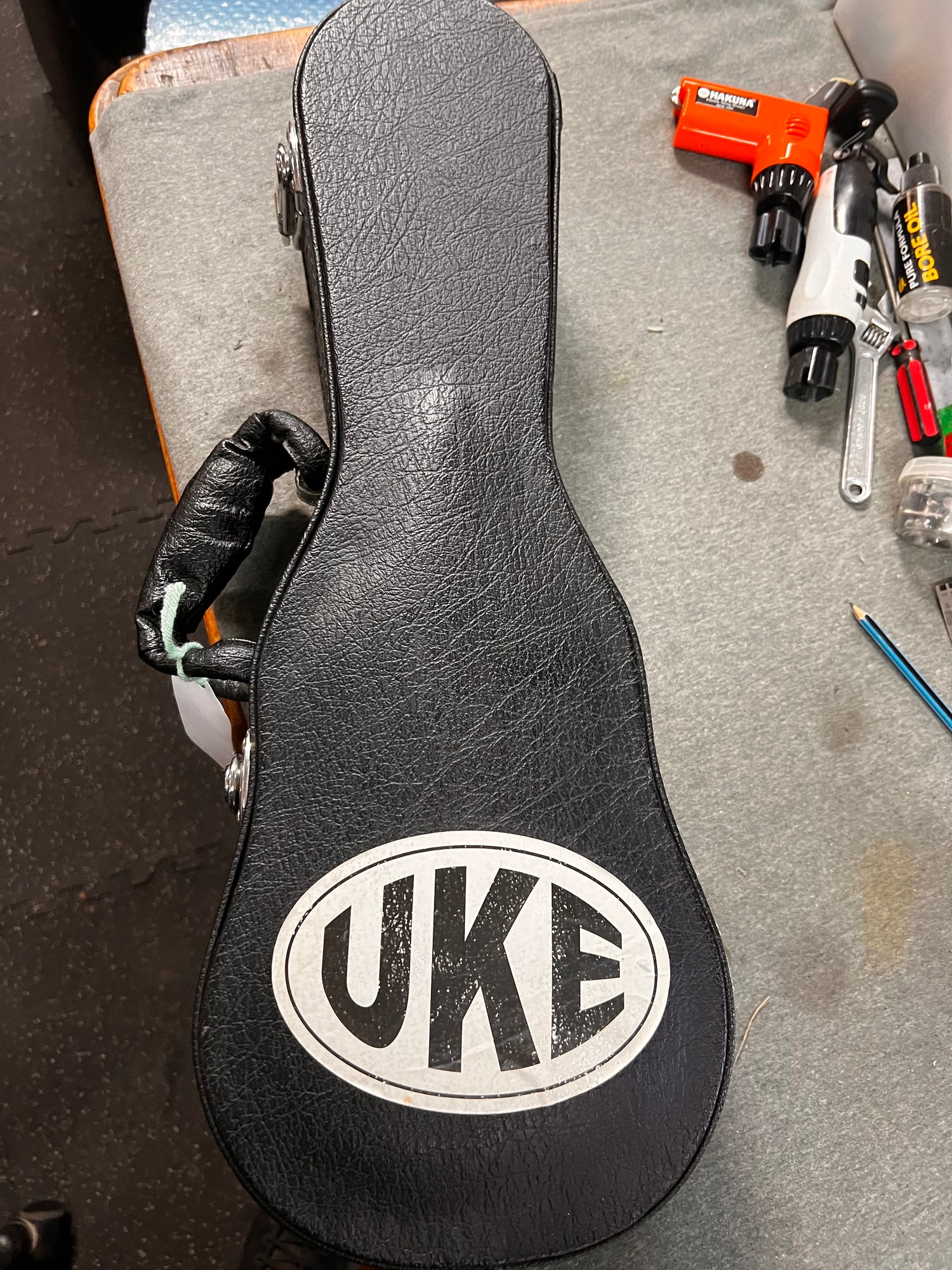 Secondhand Pono NSD Solid Mahogany Soprano Ukulele, Ebony Fingerboard &amp; Bridge, Gloss Finish Australia used item