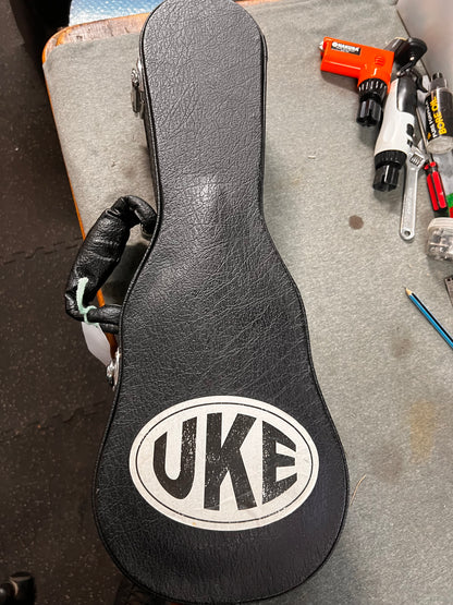 Secondhand Pono NSD Solid Mahogany Soprano Ukulele, Ebony Fingerboard &amp; Bridge, Gloss Finish Australia used item