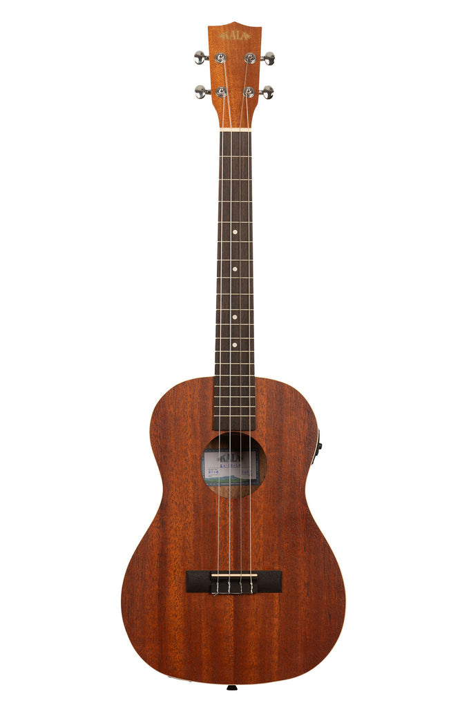 KA-BE/LH Kala Satin Mahogany Baritone Left-Handed Ukulele with UK-300TR EQ Preamp Aquila Super Nylgut Strings Satin Finish Baritone Ukulele Australia