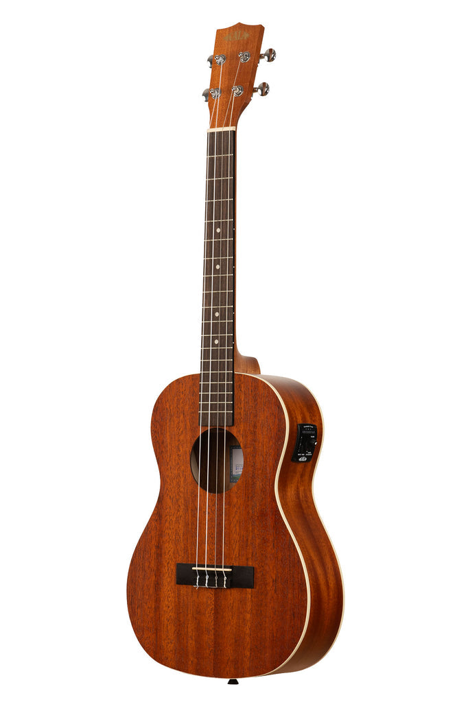 KA-BE/LH Kala Satin Mahogany Baritone Left-Handed Ukulele with UK-300TR EQ Preamp Aquila Super Nylgut Strings Satin Finish Baritone Ukulele Australia