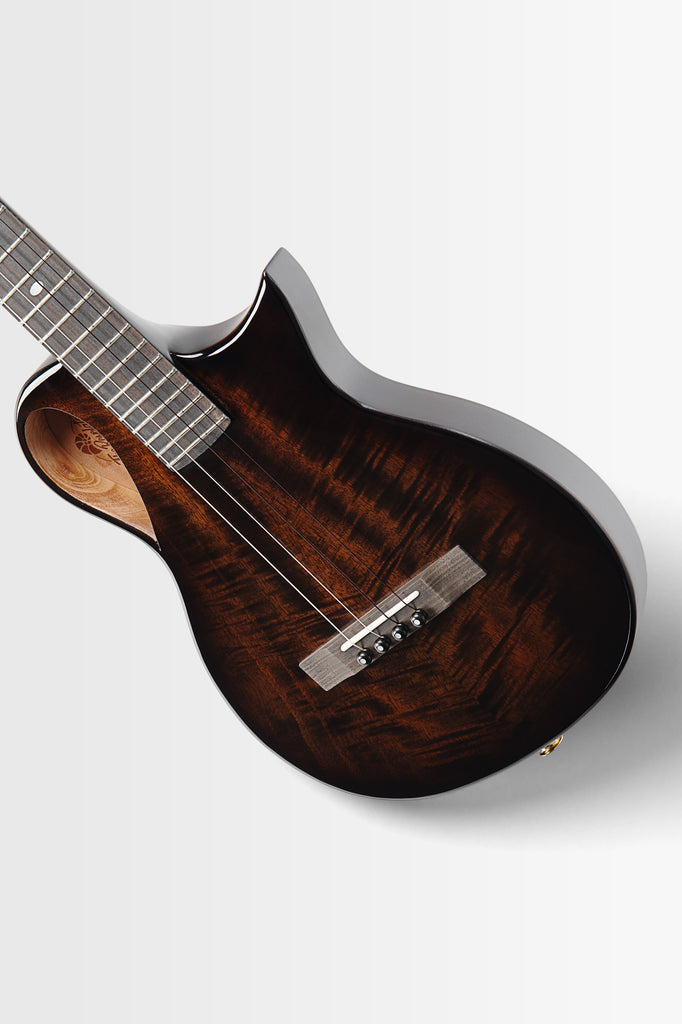 KA-NS-AMB-MNG-TE Revelator™ Nautilus Horizon Amber Waves Mango Tenor Ukulele
