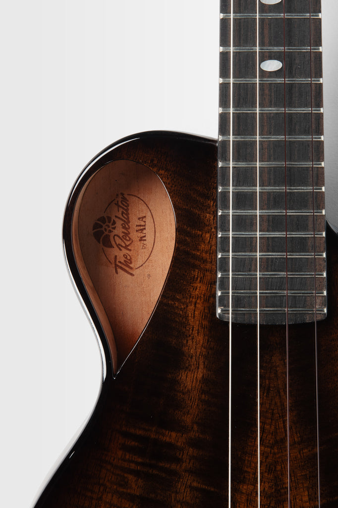 KA-NS-AMB-MNG-TE Revelator™ Nautilus Horizon Amber Waves Mango Tenor Ukulele