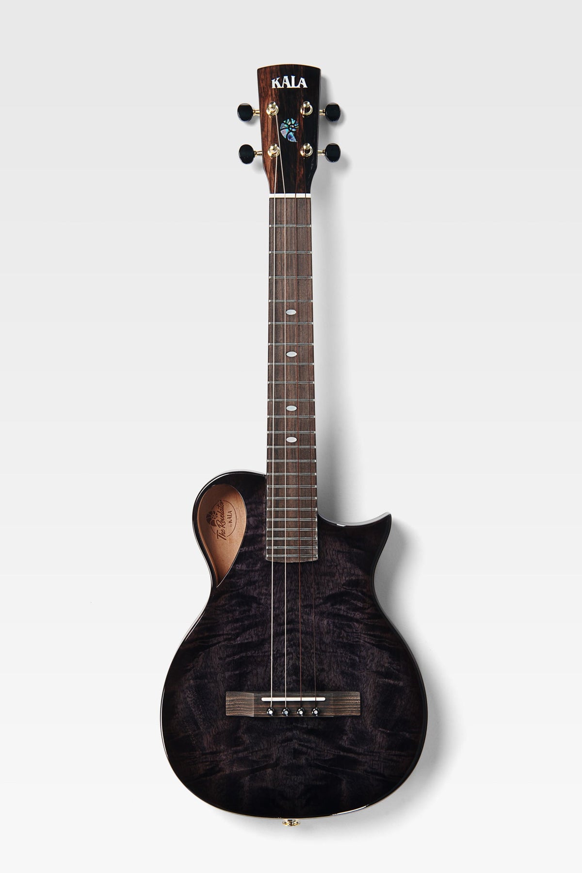 KA-NS-BLK-MNG-TE Revelator™ Nautilus Horizon Black Night Mango Tenor Ukulele