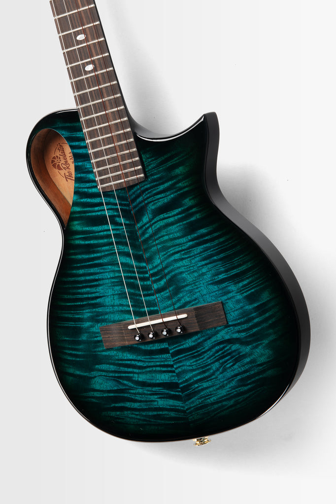 KA-NS-BLU-MNG-TE Revelator™ Nautilus Horizon Blue Lagoon Mango Tenor Ukulele
