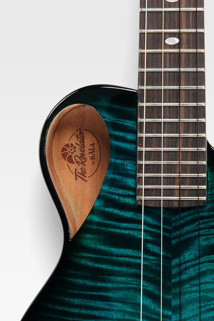 KA-NS-BLU-MNG-TE Revelator™ Nautilus Horizon Blue Lagoon Mango Tenor Ukulele