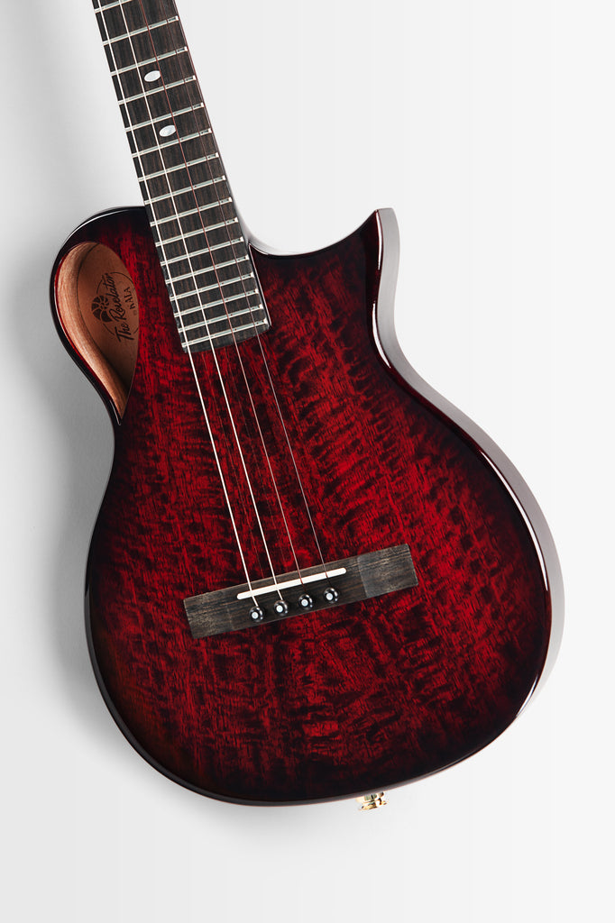 KA-NS-RED-MNG-TE Revelator™ Nautilus Horizon Red Glow Mango Tenor Ukulele