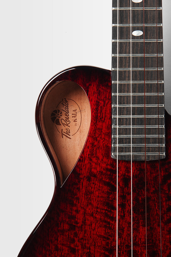 KA-NS-RED-MNG-TE Revelator™ Nautilus Horizon Red Glow Mango Tenor Ukulele