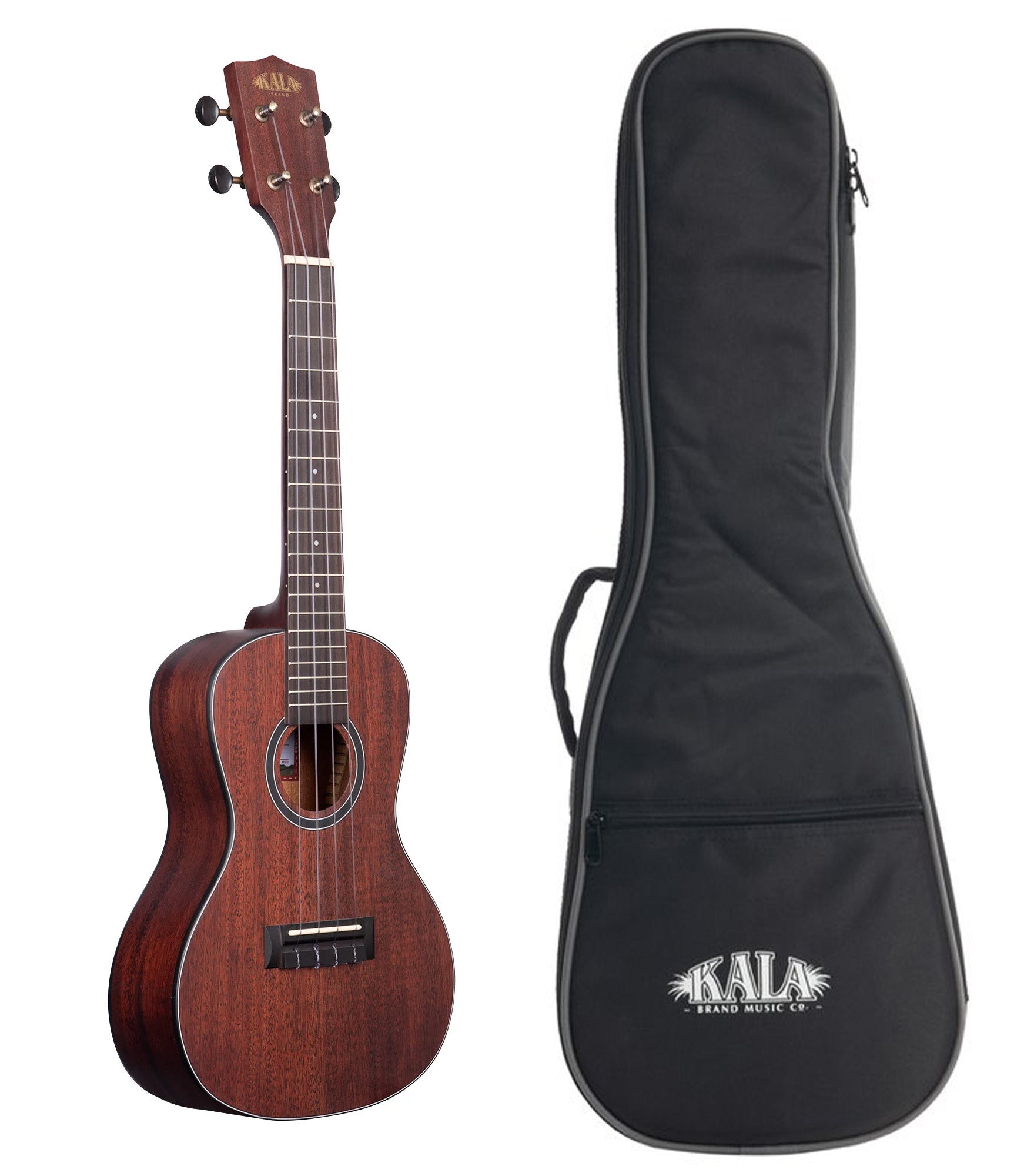 KA-SMH-C All Solid Satin Mahogany Concert Ukulele w/Gigbag