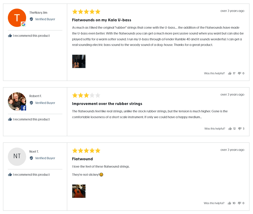 Flatwound u bass strings deals