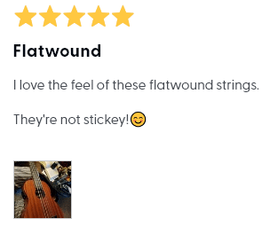 KA-BASS-4FW Kala Flatwound U•BASS® 4-String Set by Gallistrings Rated 4.8 out of 5 in 112 Reviews Chrome steel wrapped around a nylon core, the U•BASS® Flatwound 4-String Set by Gallistrings