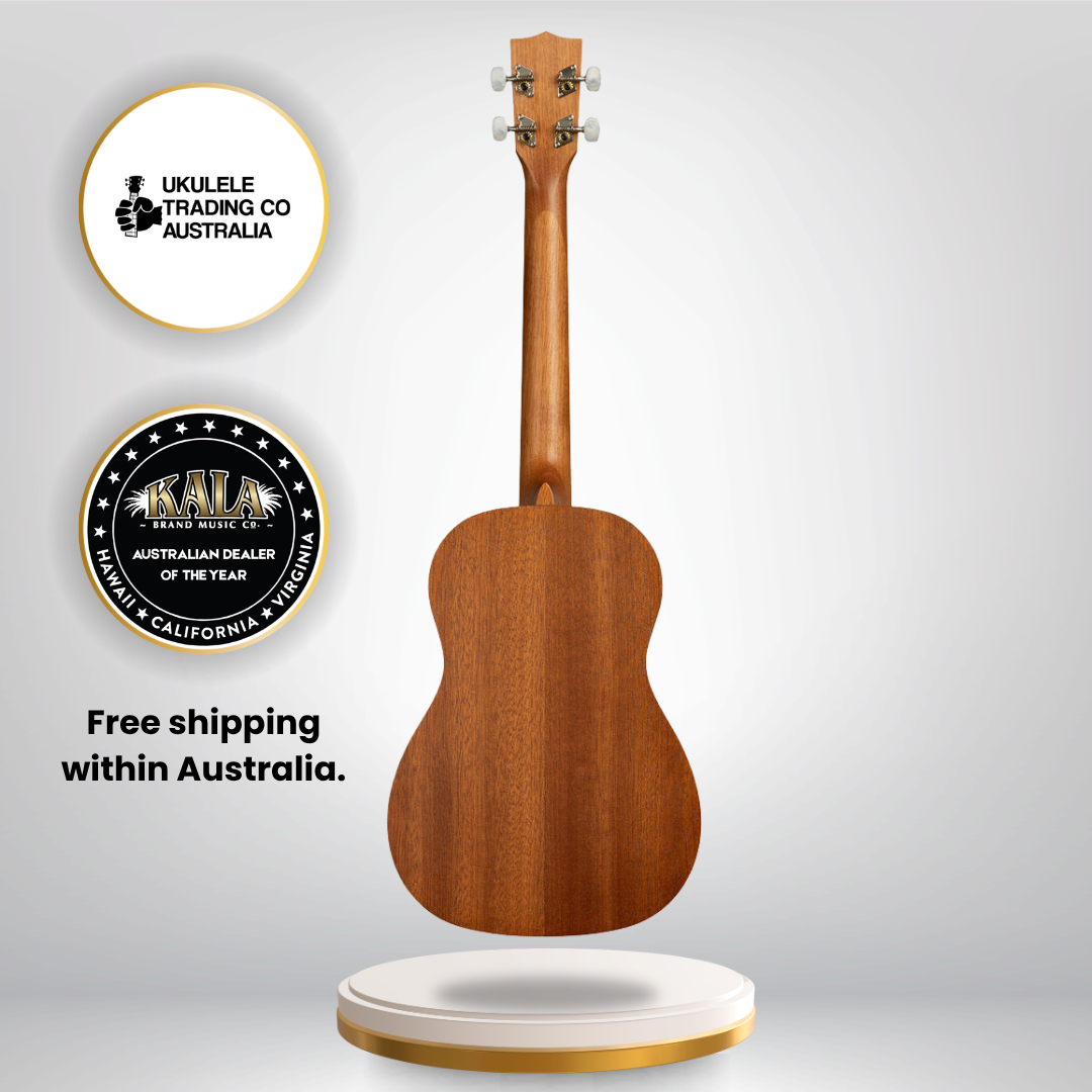 Kala KA-15B Satin Mahogany Baritone Ukulele Mahogany Top, Back &amp; Sides Warm Traditional Tone Baritone Ukulele Australia