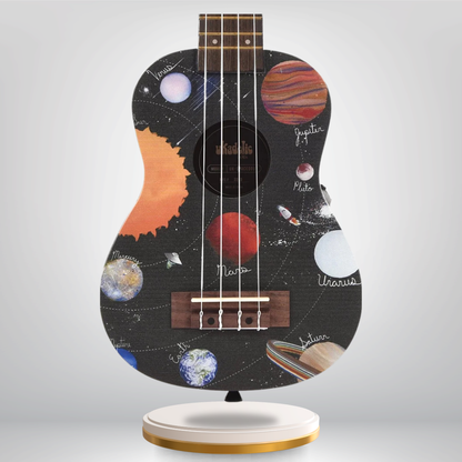 NUKSPACEDOUT Kala Spaced Out Ukadelic Soprano Ukulele Space Art Soprano Ukulele Australia