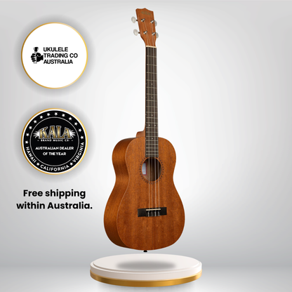 Kala KA-15B Satin Mahogany Baritone Ukulele Mahogany Top, Back &amp; Sides Warm Traditional Tone Baritone Ukulele Australia