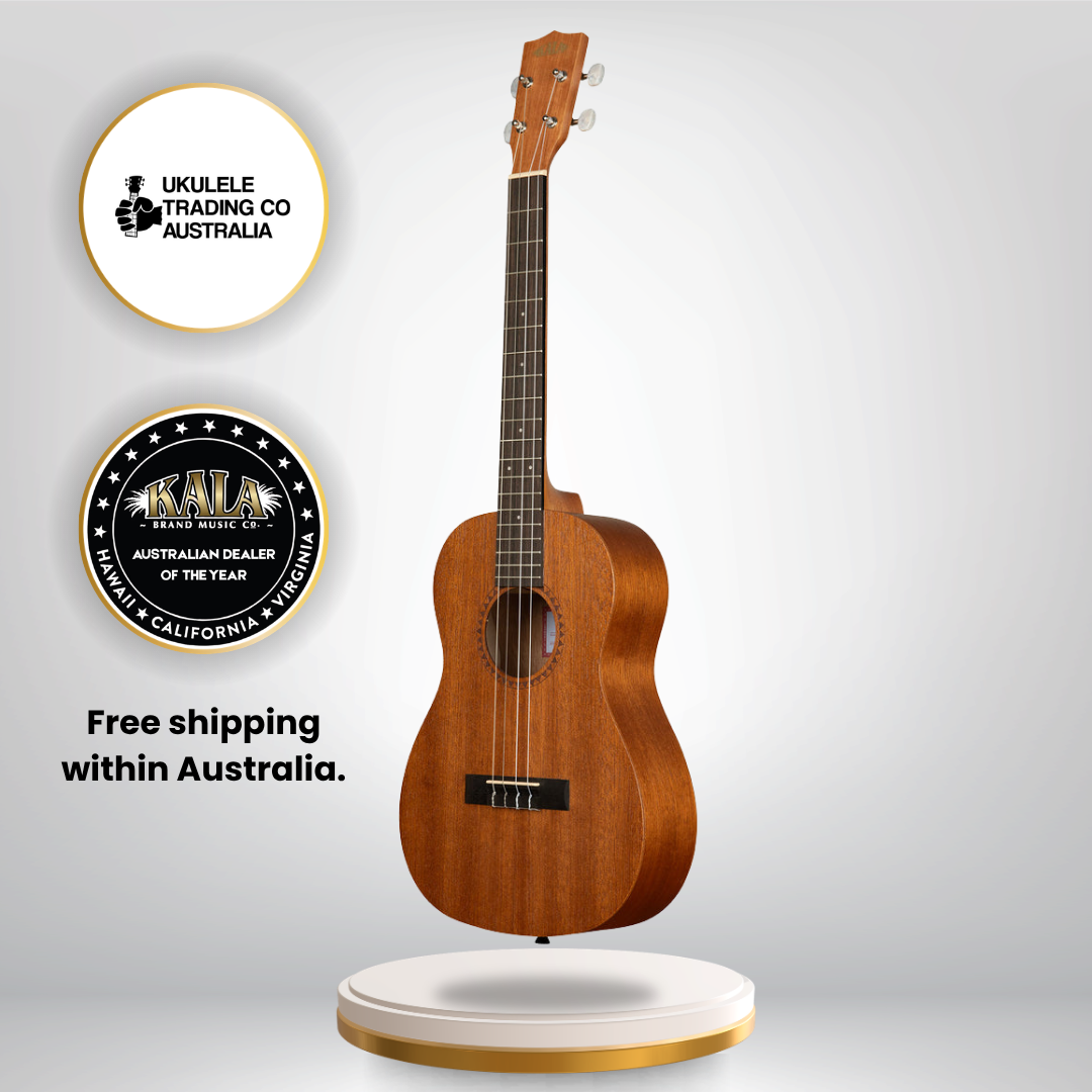 Kala KA-15B Satin Mahogany Baritone Ukulele Mahogany Top, Back &amp; Sides Warm Traditional Tone Baritone Ukulele Australia
