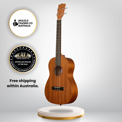Kala KA-15B Satin Mahogany Baritone Ukulele Mahogany Top, Back &amp; Sides Warm Traditional Tone Baritone Ukulele Australia