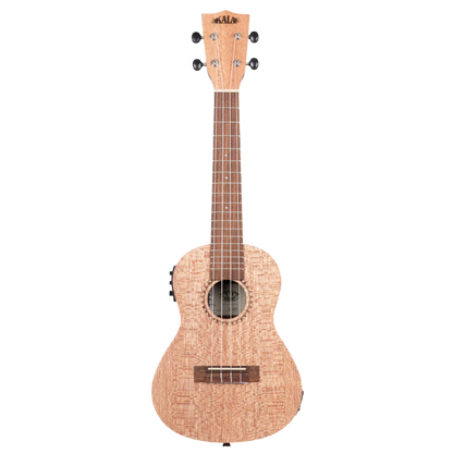 Kala KA-20CE Burled Meranti Concert Ukulele with Pickup and EQ