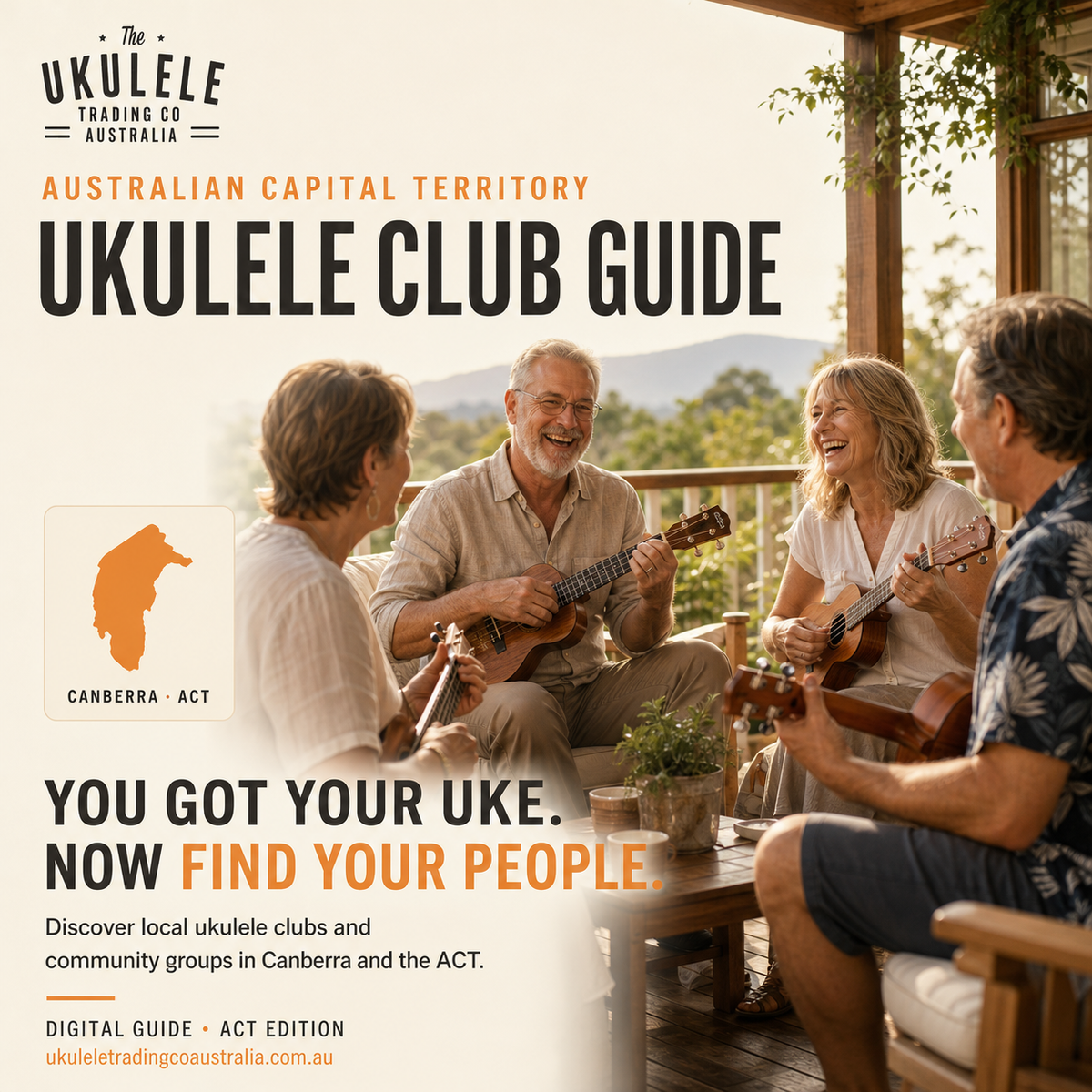 ACT Ukulele Club Guide | Canberra Digital Download