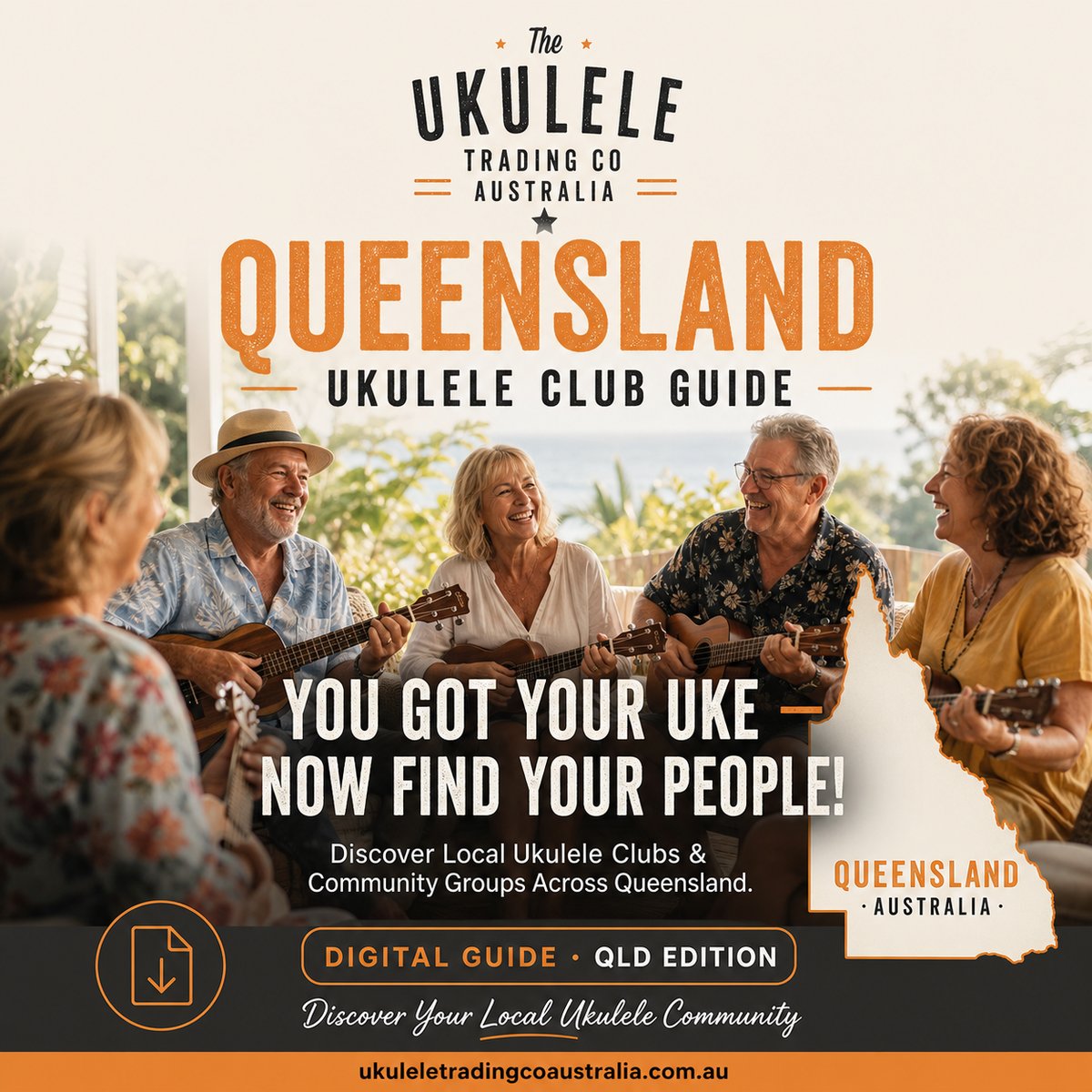 Queensland Ukulele Club Guide | QLD Digital Download