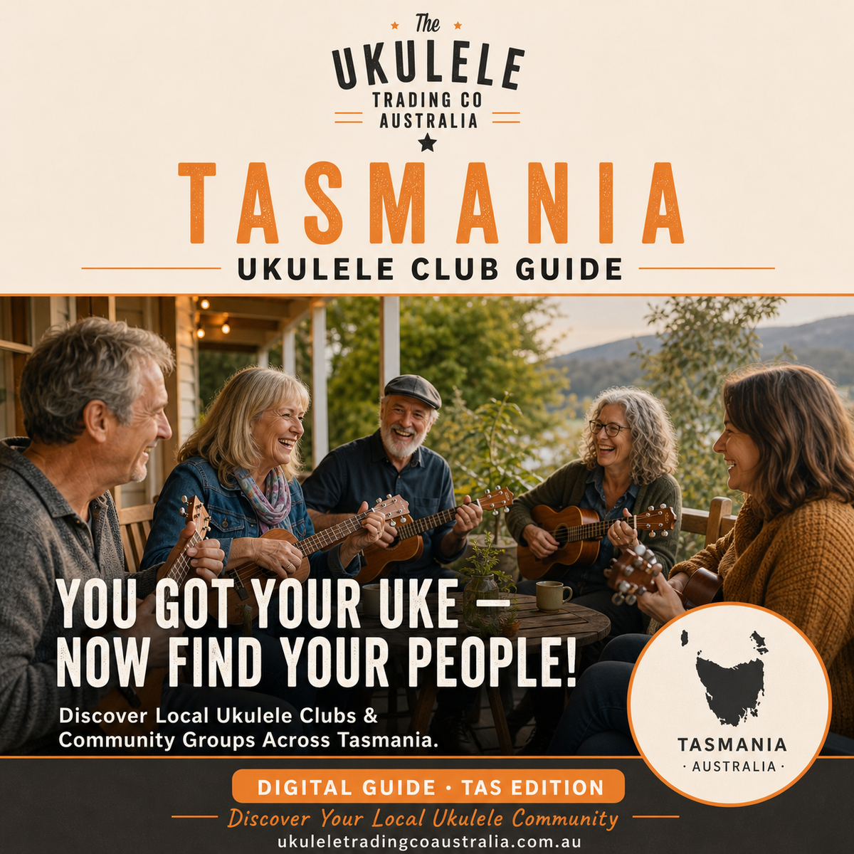Tasmania Ukulele Club Guide | Digital Download