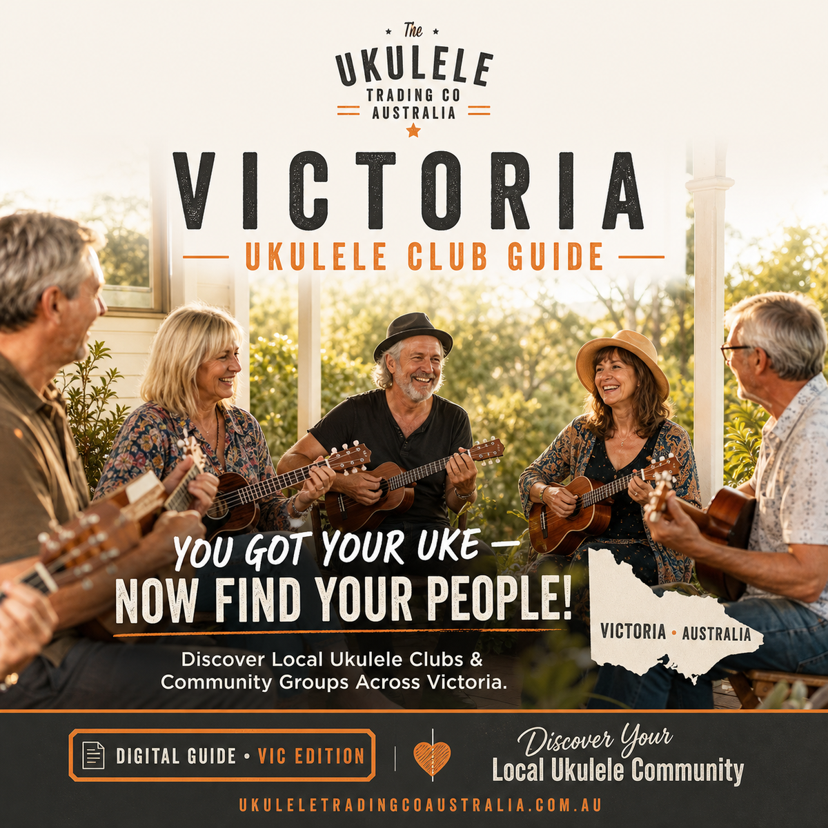 Victoria Ukulele Club Guide | Digital Download